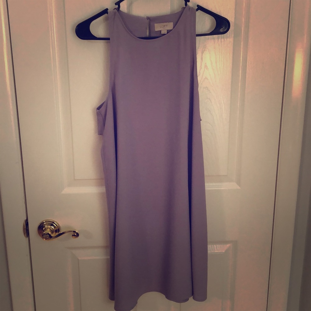 Lavender skater dress